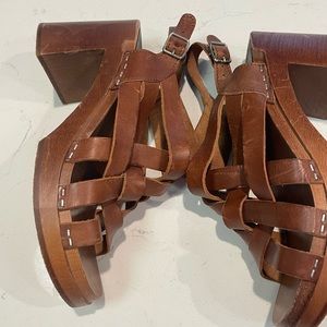 hasbeen clogs. worn once size 37